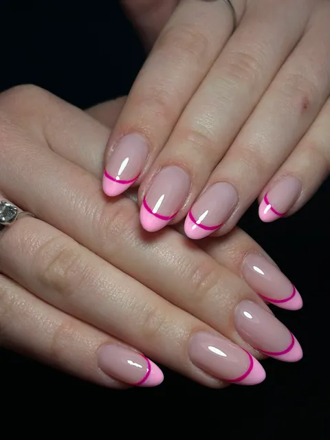 Hot Pink French